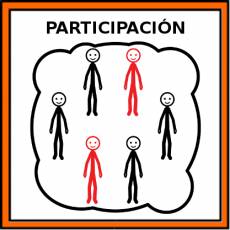 PARTICIPACIÓN - Pictograma (color)