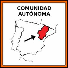 COMUNIDAD AUTÓNOMA - Pictograma (color)
