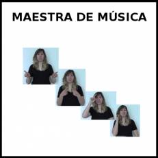 MAESTRA DE MÚSICA - Signo