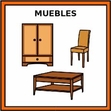 MUEBLES - Pictograma (color)
