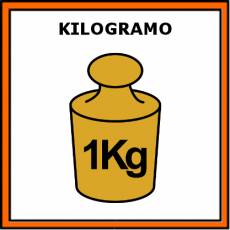 KILOGRAMO - Pictograma (color)