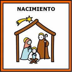 NACIMIENTO (NAVIDAD) - Pictograma (color)