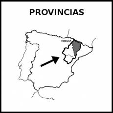 PROVINCIAS - Pictograma (blanco y negro)
