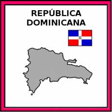 REPÚBLICA DOMINICANA - Pictograma (color)