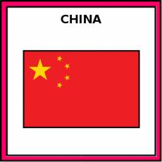 CHINA - Pictograma (color)