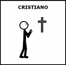 CRISTIANO - Pictograma (blanco y negro)