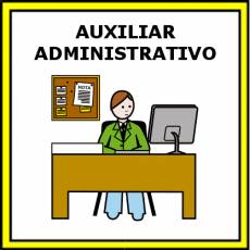 AUXILIAR ADMINISTRATIVO - Pictograma (color)