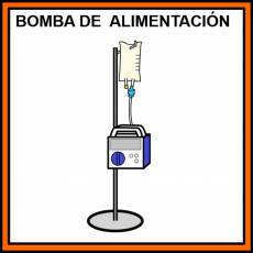 BOMBA DE ALIMENTACIÓN - Pictograma (color)