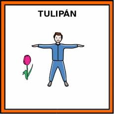 TULIPÁN (JUEGO) - Pictograma (color)