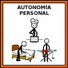 AUTONOMÍA PERSONAL - Pictograma (color)