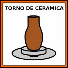 TORNO DE CERÁMICA - Pictograma (color)