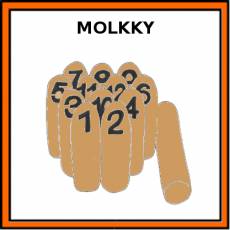 MOLKKY - Pictograma (color)