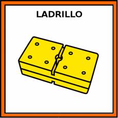 LADRILLO (PSICOMOTRICIDAD) - Pictograma (color)