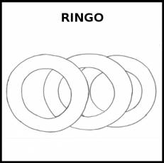 RINGO - Pictograma (blanco y negro)