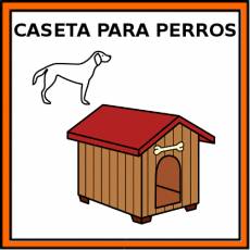 CASETA PARA PERROS - Pictograma (color)