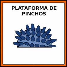 PLATAFORMA DE PINCHOS - Pictograma (color)