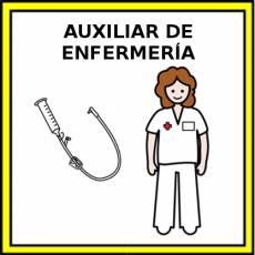 AUXILIAR DE ENFERMERÍA (MUJER) - Pictograma (color)