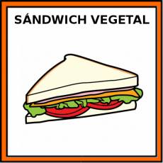 SÁNDWICH VEGETAL - Pictograma (color)