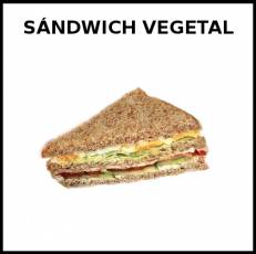 SÁNDWICH VEGETAL - Foto