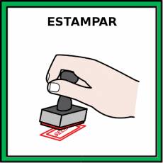 ESTAMPAR - Pictograma (color)
