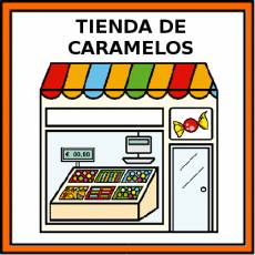 TIENDA DE CARAMELOS - Pictograma (color)