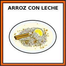 ARROZ CON LECHE - Pictograma (color)