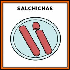 SALCHICHAS - Pictograma (color)