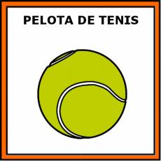 PELOTA DE TENIS - Pictograma (color)