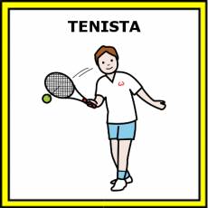 TENISTA (HOMBRE) - Pictograma (color)