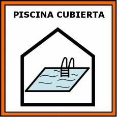 PISCINA CUBIERTA - Pictograma (color)