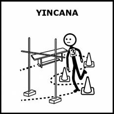 YINCANA - Pictograma (blanco y negro)
