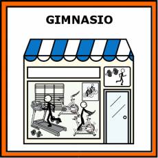 GIMNASIO (ENTORNO) - Pictograma (color)