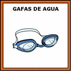 GAFAS DE AGUA - Pictograma (color)