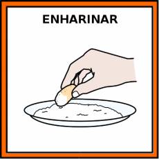 ENHARINAR - Pictograma (color)