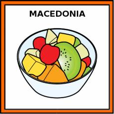 MACEDONIA (FRUTA) - Pictograma (color)