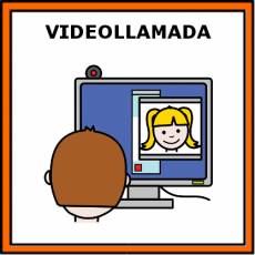 VIDEOLLAMADA - Pictograma (color)