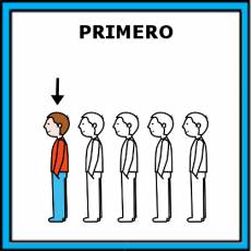 PRIMERO - Pictograma (color)