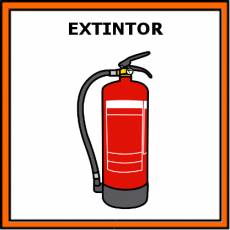 EXTINTOR - Pictograma (color)