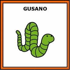 GUSANO - Pictograma (color)