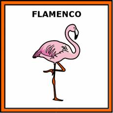 FLAMENCO (AVE) - Pictograma (color)