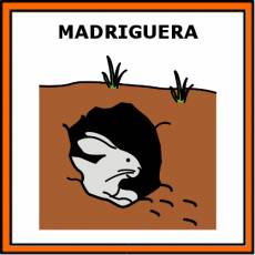 MADRIGUERA - Pictograma (color)