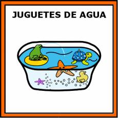 JUGUETES DE AGUA - Pictograma (color)