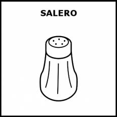 SALERO - Pictograma (blanco y negro)