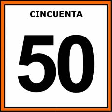 CINCUENTA - Pictograma (color)