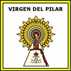 VIRGEN DEL PILAR - Pictograma (color)