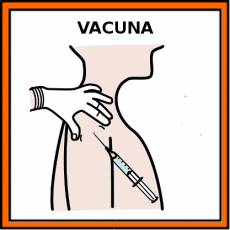 VACUNA - Pictograma (color)