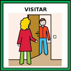 VISITAR - Pictograma (color)