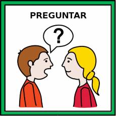 PREGUNTAR - Pictograma (color)
