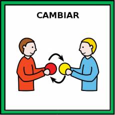 CAMBIAR - Pictograma (color)