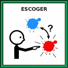 ESCOGER - Pictograma (color)